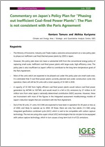 Commentary on Japan’s Policy Plan for “Phasing out Inefficient Coal-fired Power Plants
