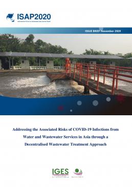 Addressing the Associated Risks of COVID-19 Infections from Water and Wastewater Services in Asia through a Decentralised Wastewater Treatment Approach
