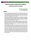 Elements Related to Carbon Credit Credibility
