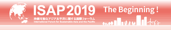 ISAP2019 - International Forum for Sustainable Asia and the Pacific Registration open!
