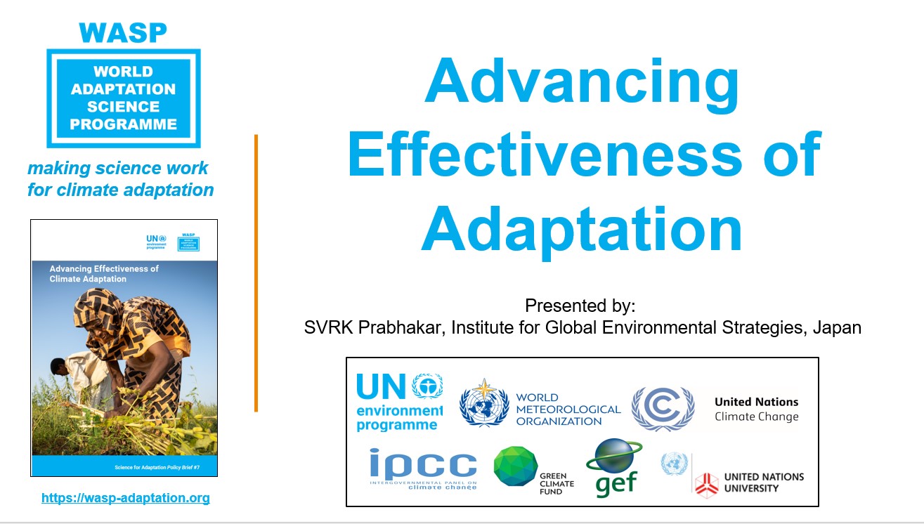 Adaptation effectiveness Gobeshona 4