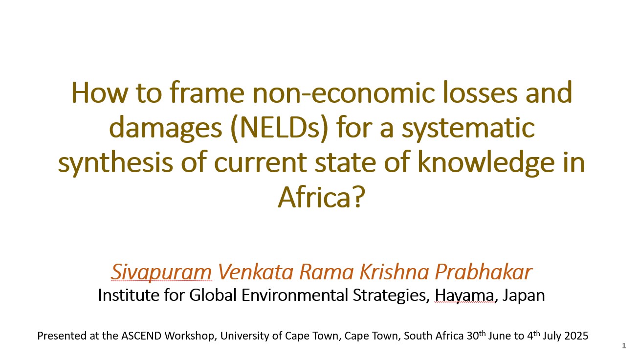 NELD Frameworks