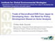 Trade of Secondhand EEE from Japan to Developing Asia: the Need for Policy Development based on Actor Analysis