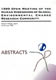 1999 OPEN MEETING OF THE HUMAN DIMENSIONS OF GLOBAL ENVIRONMENTAL CHANGE RESEARCH COMMUNITY: ABSTRACTS