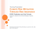 Climate Risk Mitigation Through Risk Insurance