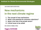 New mechanisms in the next climate regime