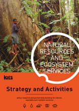 IGES Natural Resources and Ecosystem Services: Strategy and Activities