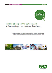 Starting Strong on the SDGs in Asia: A Framing Paper on National Readiness