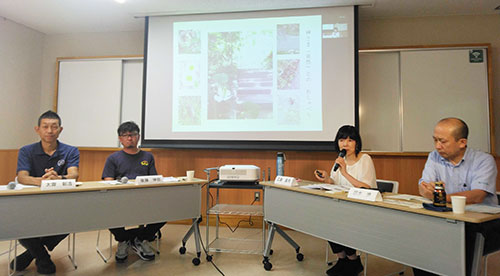 南三陸会場の様子