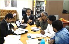 州政府関係機関との協議