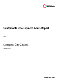 Sustainable Development Goals Report for Liverpool City Council
