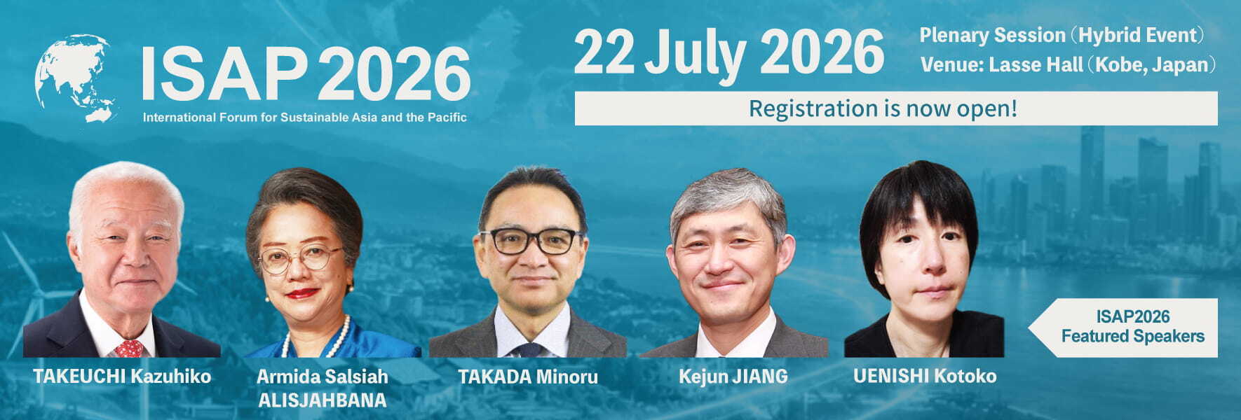 ISAP2026: “Strengthening Local Resilience to Planetary Crises: Scaling up Synergistic Solutions” (22 July)