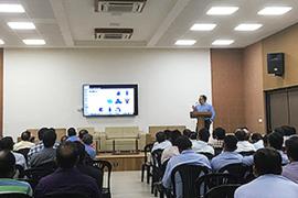 ワークショップ：技術セッション（Kobelco Compressors Indiaの説明）