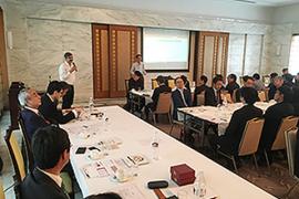 日本商工会（JCCII）でIGESとTERIのインドにおける活動紹介の発表