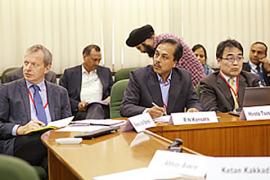 国際連合工業開発機関（UNIDO-India）、JITMAPダイアログメンバーのグジャラート州エネルギー開発公社(GEDA)、日本企業（Honda cars India）の各代表者