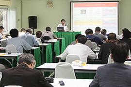 Lecture（13 November 2018_Miura Co., Ltd. Mr. Takashi Sogabe, Section Chief, Maintenance Engineering Section, International Promotion Department）