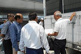 Visit to EHP facility (manufactured by Mayekawa MFG. Co., Ltd.) installed at  Hyogo Prefectural Museum of Art