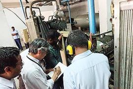 Feasibility study at a textile company in Bengaluru