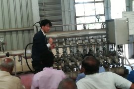Demonstration and explanation of steam management system