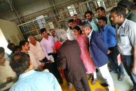 Demonstration and explanation of compressed air system