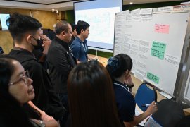 Interactive session during the Planning Workshop for Clean Air Transport Measures