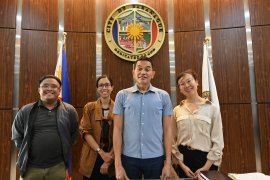 IGES meets with Mayor of Paranaque City for an interview about air quality measures