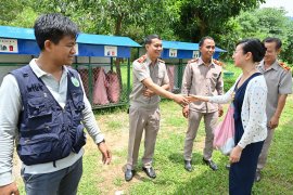 IGES and PoNRE visit at Oudomxay Vocational College