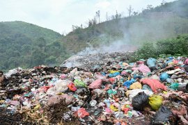 Landfill in Xay District