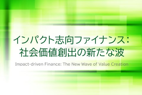 ファイナンスタスクフォース | IGES