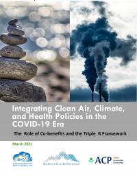 Integrating Clean Air, Climate, and Health Policies in the COVID-19 Era: The Role of Co-benefits and the Triple R Framework