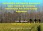Vulnerability and Capacity Assessment Index (VCAI) and Prioritizing Interventions for Climate Change Adaptation Vulnerability and Capacity Assessment Index (VCAI) and Prioritizing Interventions for Climate Change Adaptation