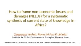 NELD Frameworks