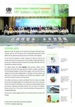 Circulating and Ecological Sphere (CES) Asia Regional Platform: Localizing Sustainable Development by Strengthening Urban-Rural Linkages