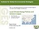 Local Climate Change Policies and Actions in Japan