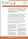 Post-2015: framing a new approach to sustainable development