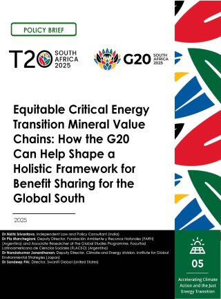 Equitable Critical Energy Transition Mineral Value Chains